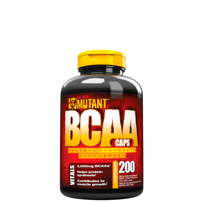 Mutant BCAA, 200 Caps