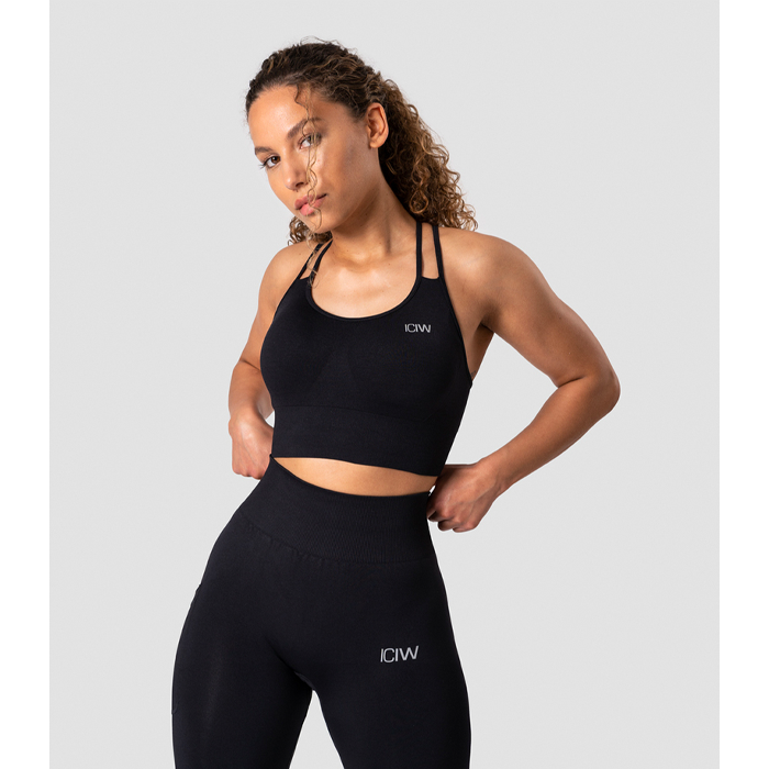 ICANIWILL Define Seamless Sports Bra Black