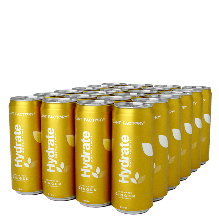 24 x Hydrate Kolsyrat Kokosvatten Flak 330 ml
