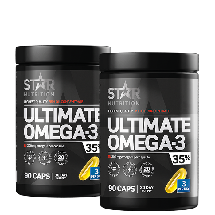 2 x Ultimate Omega-3 90 kapslar 35%1000 mg