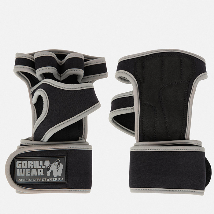 Yuma Weightlifting Workout Gloves,black/grey