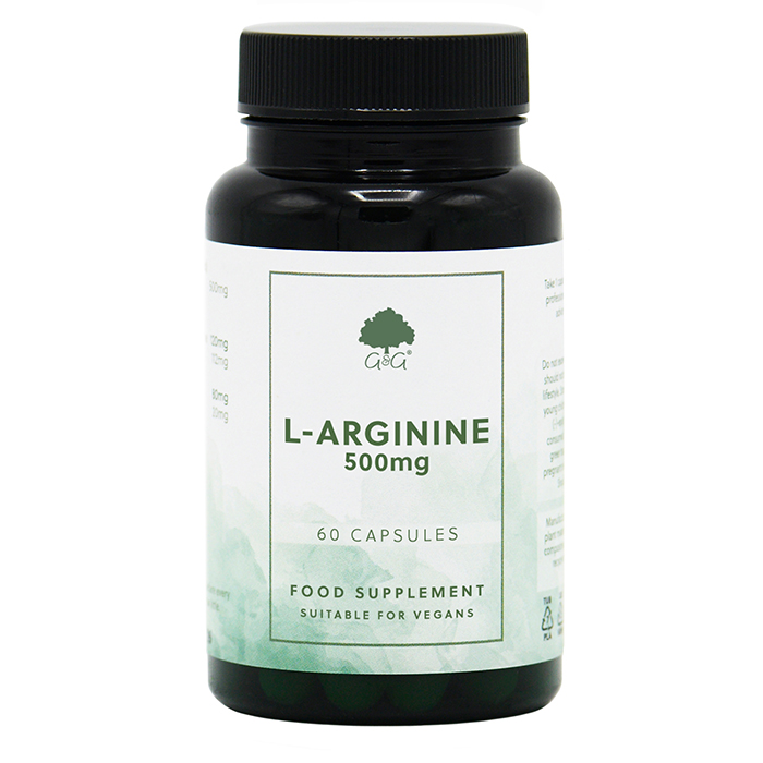 L-Arginine 500mg 60 kapslar