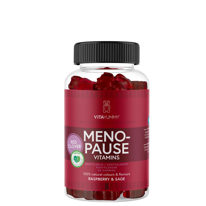 Klimakteriet Hallon & Salvia 60 Gummies