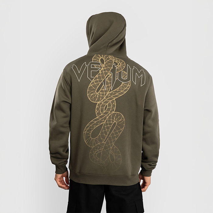 Serpenti Hoodies Khaki Brons Ivory
