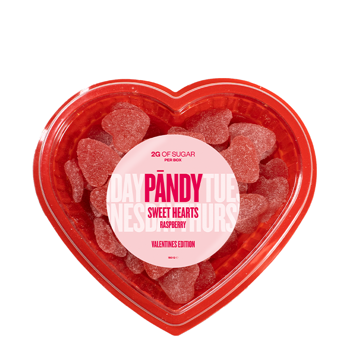 Pändy Candy Sweet Hearts Valentine’s Edition 150 g Hallon