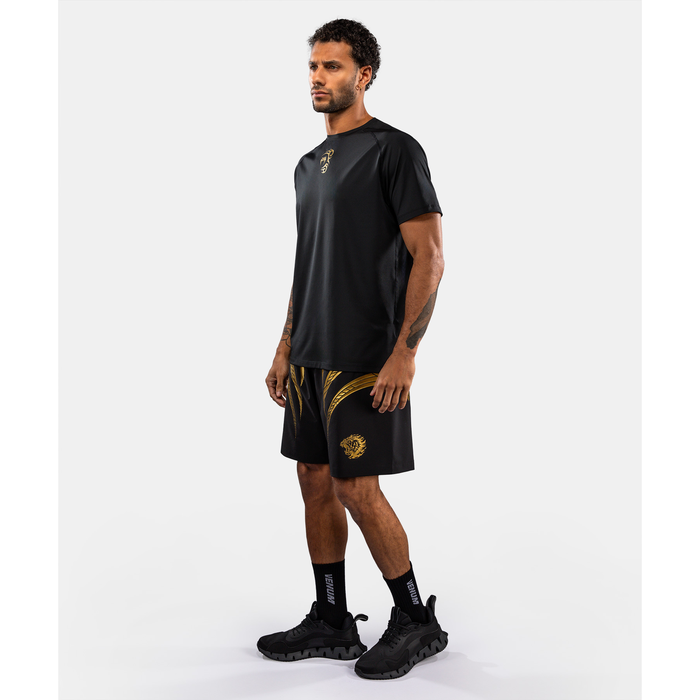 VENUM X MIKE TYSON TIGER Dry Tech T-shirt Black/Gold