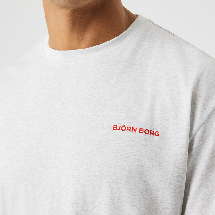 Gym Oversized T‑shirt Ljusgr&aring;
