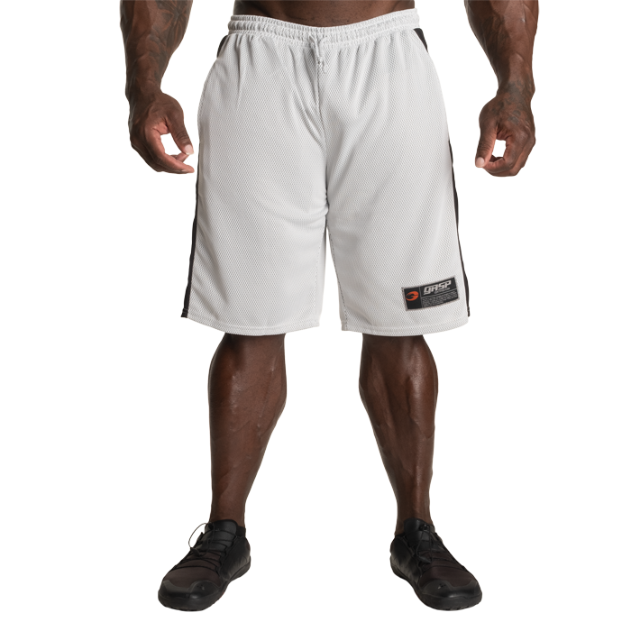 No1 Mesh Shorts Vit Svart
