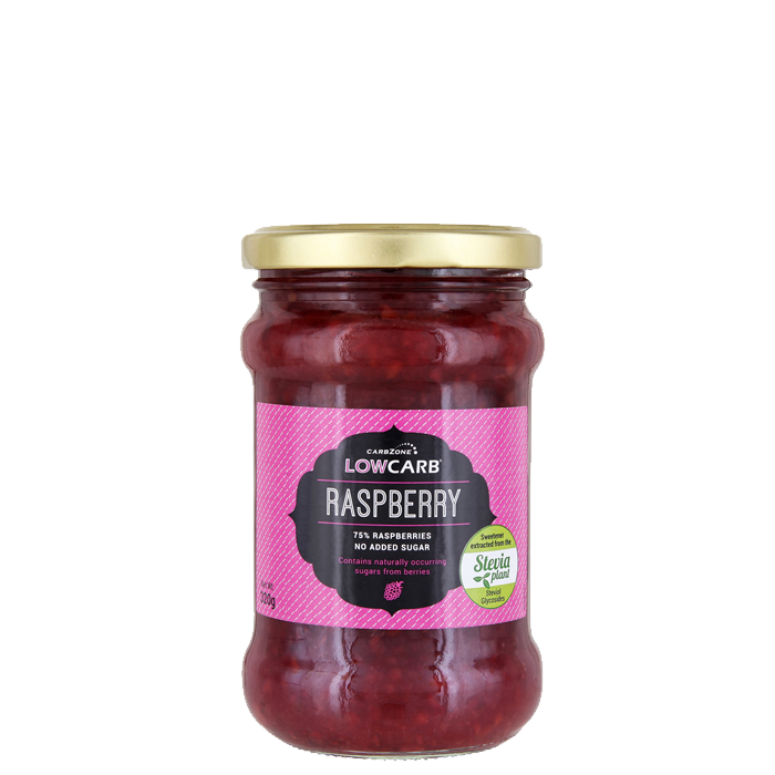 Läs mer om LowCarb Raspberry Sylt, 320 g