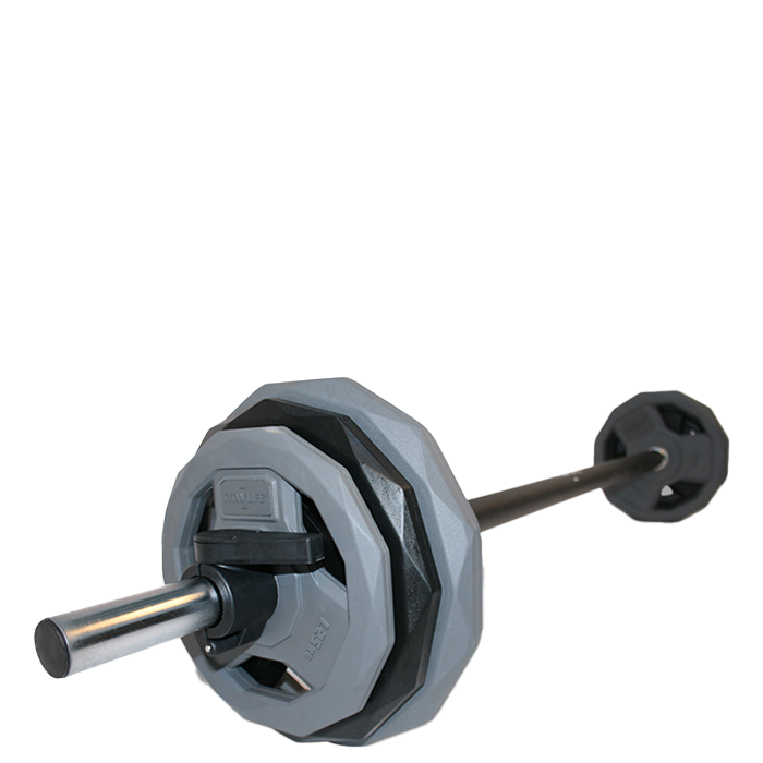 Pumpset Skivst&aring;ng och Viktskivor 17,5 kg