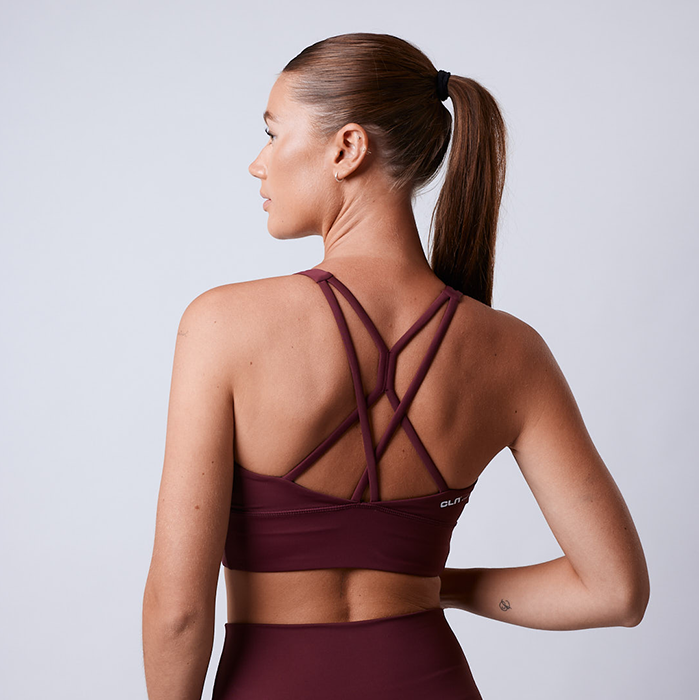 Pep Sport-bh Mörkröd 25277