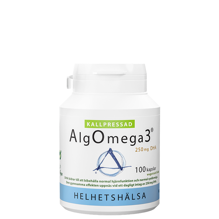 AlgOmega3® Kallpressad 100 kapslar