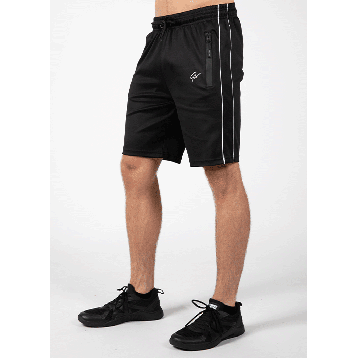 Gorilla Wear Wenden Track Shorts Black/White