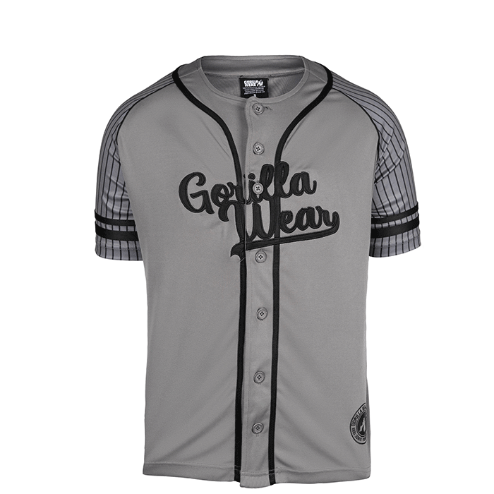 82 Baseball Jersey Grey