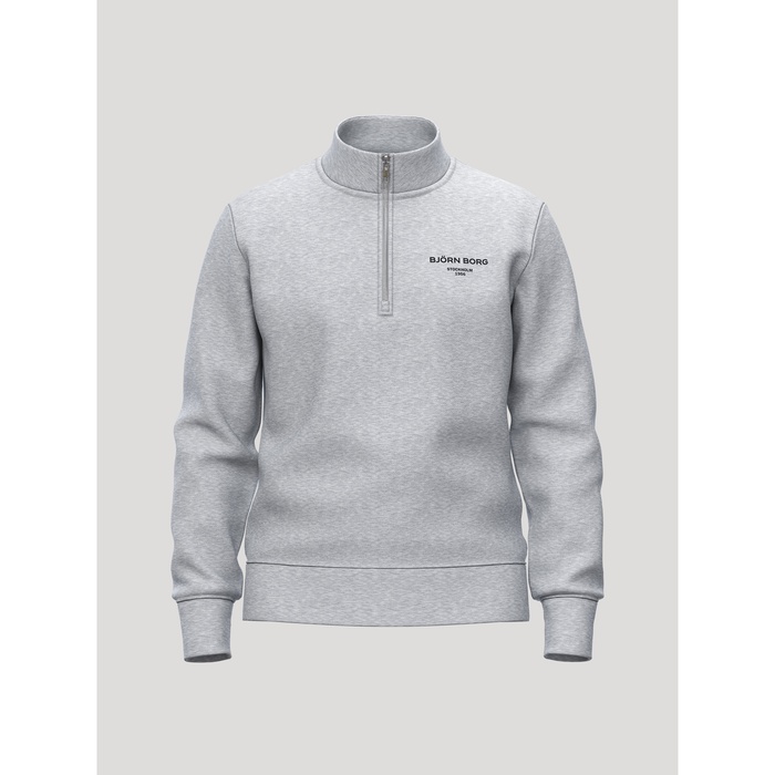 Borg Essential 1 Half Zip Tröja Grå