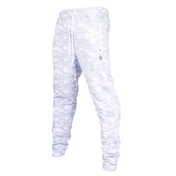 Bild av Star Nutrition Tapered Pants, White Camo