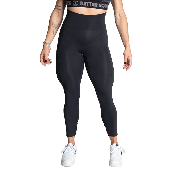 High Waist Leggings, Black 11492