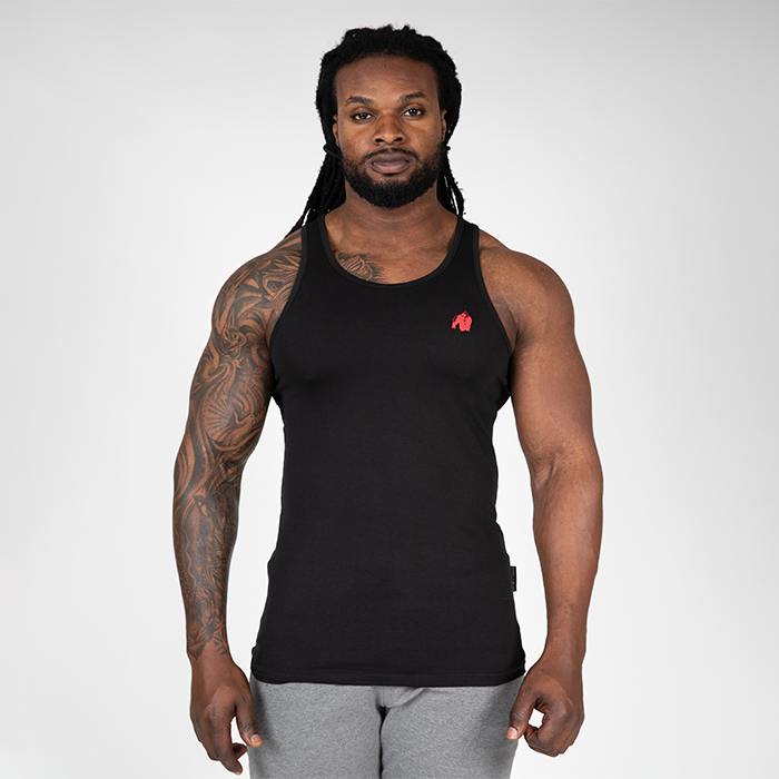 Adams Stretch Tank Top,Black