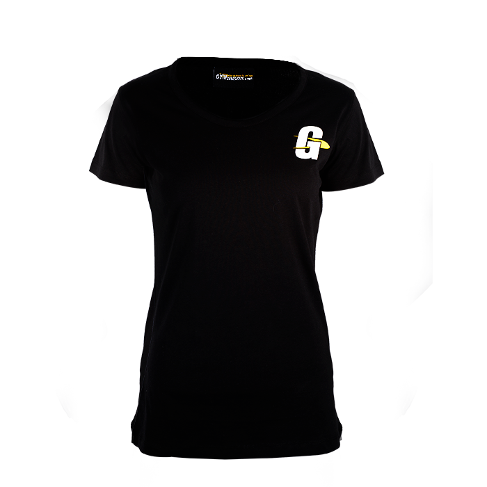 Gymgrossisten T-shirt, Black, Dam