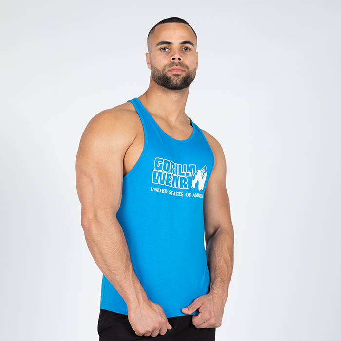 Gorilla Wear Classic Tank Top Blue