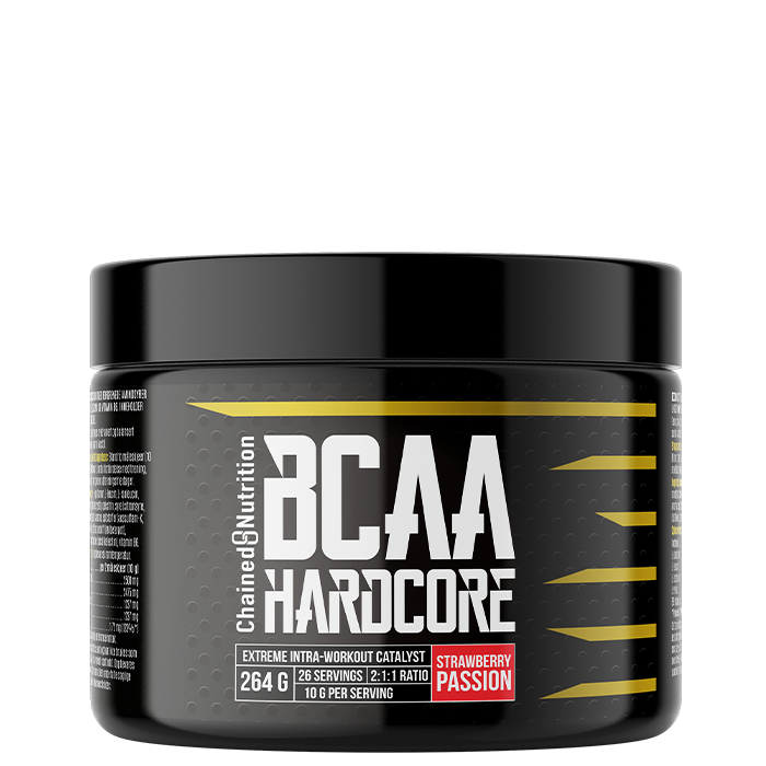 BCAA Hardcore Pulver 264 g strawberry_passion