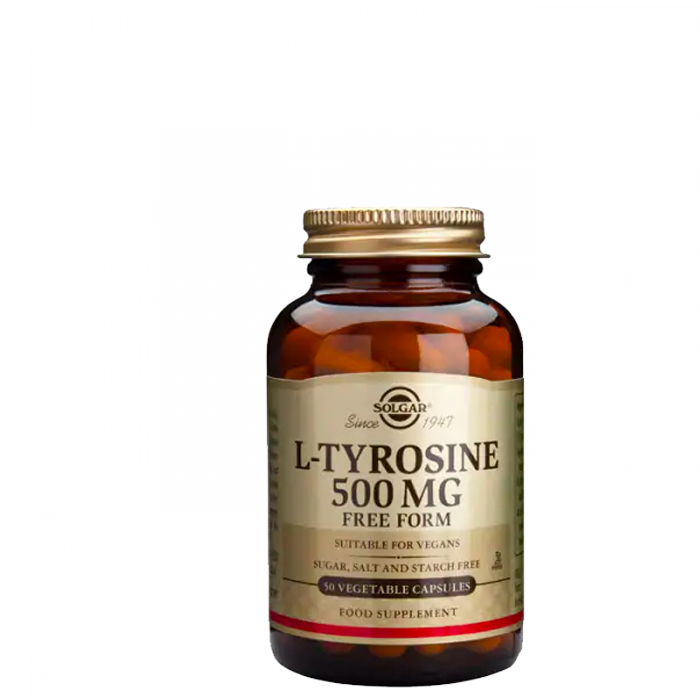 L-Tyrosine 500 mg Aminosyror 50 kapslar