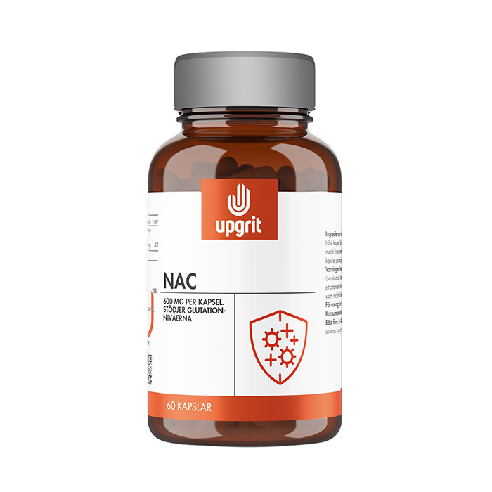 NAC 600 mg Aminosyra 60 kapslar