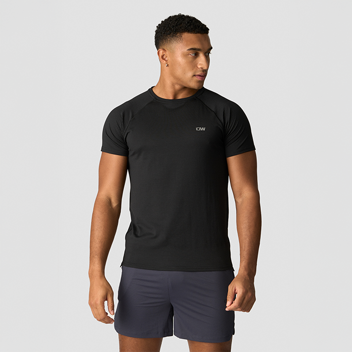 Tr&auml;nings T-shirt Svart