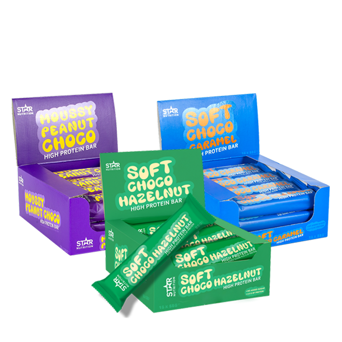 Star Nutrition 36 x Soft Protein Bar 55g