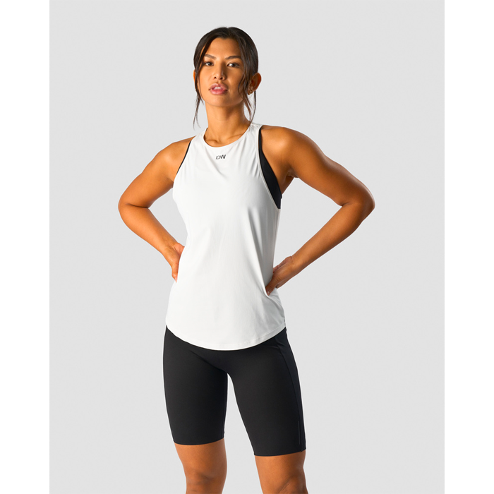Charge Tank Top Wmn, White