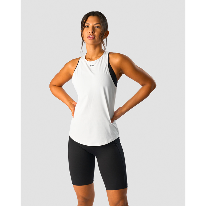 Charge Tank Top Wmn,White