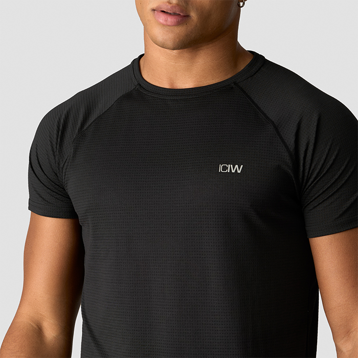 Tr&auml;nings T-shirt Svart