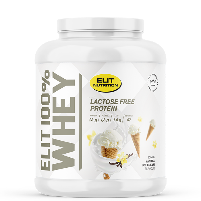 Elit Nutrition ELIT 100% Whey Laktosfri 2000 g