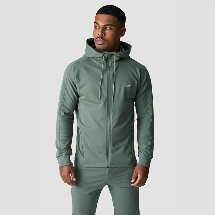 Activity Zip Hoodie Grön