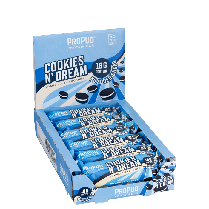 12 x ProPud Protein Bar, 55 g, Cookies N' Dream