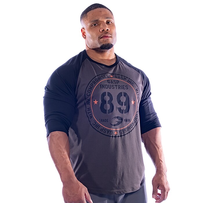 Bild av Raglan Baseball Tee, Dark Grey