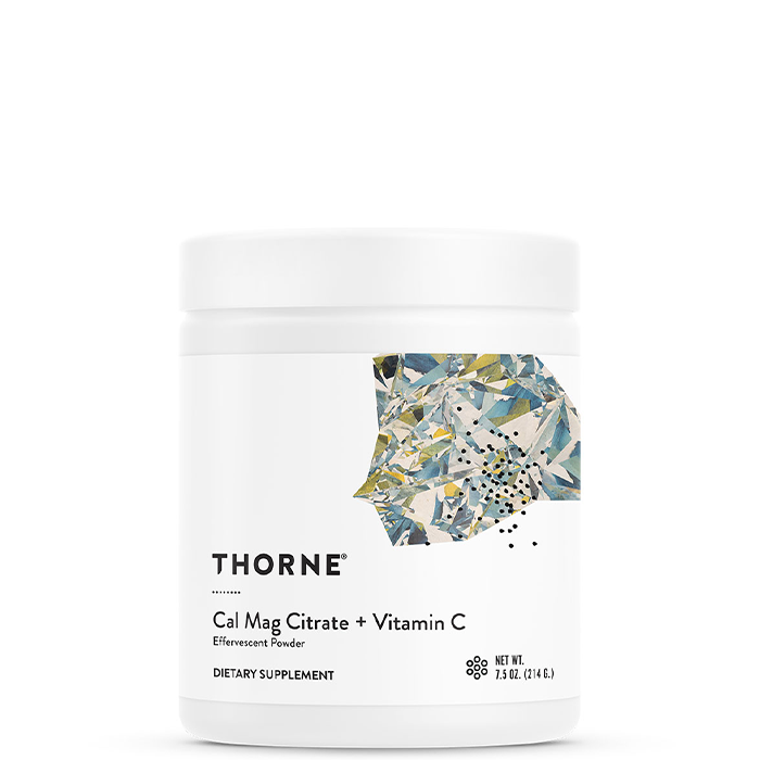 Thorne Research Inc. Cal-Mag Citrate med Vitamin C 214 g