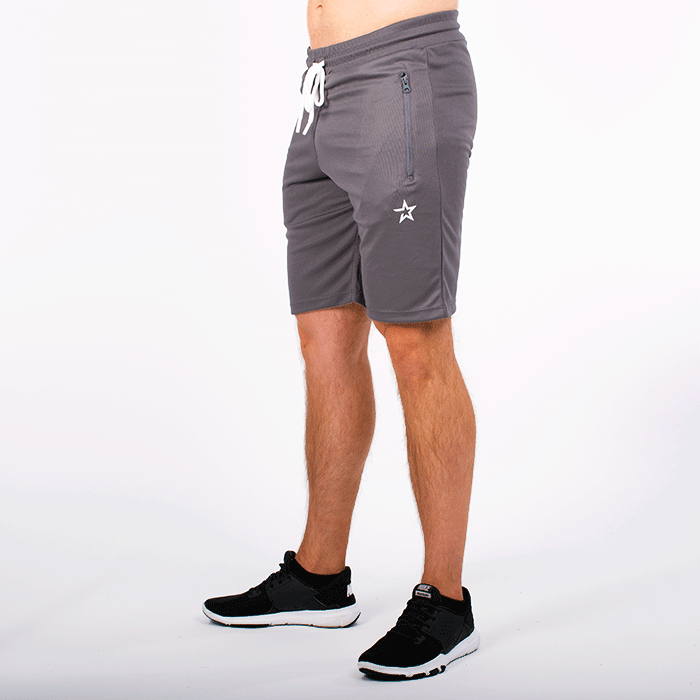 Läs mer om Star Mesh Shorts, Antracit