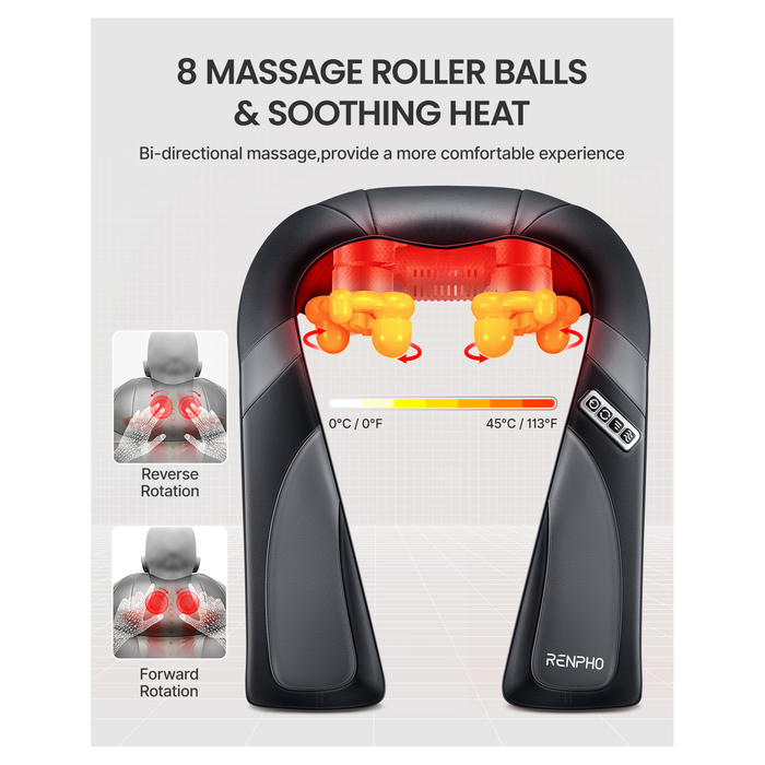 U-Neck Go Shiatsu Nack & Axelmassagerare