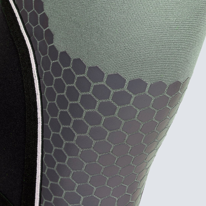 Hex Tech Kn&auml;skydd 7 mm Gr&ouml;n