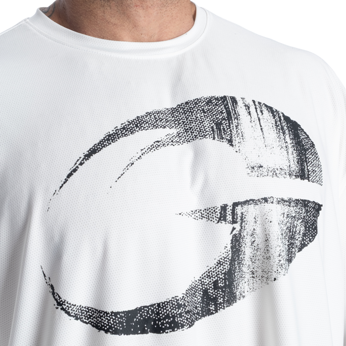 Mesh Iron T-shirt Vit