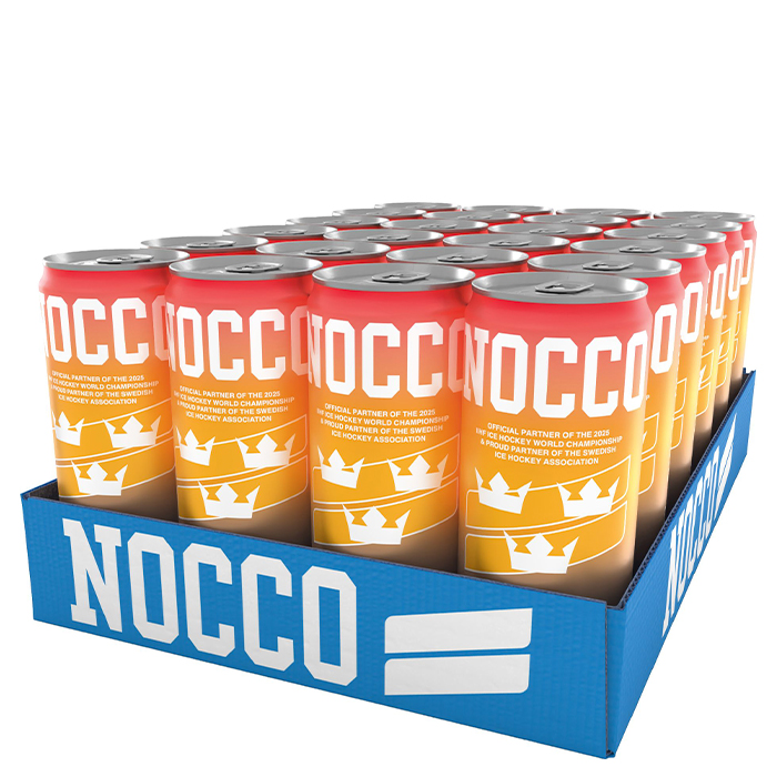 Flak 24 x NOCCO BCAA 330 ml Persika Limited Edition