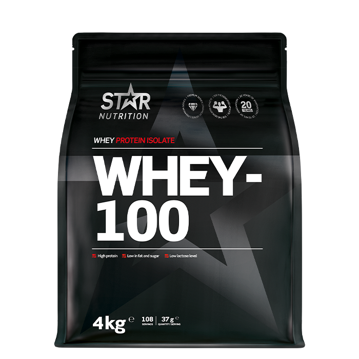 Whey-100 Vassleprotein 4 kg