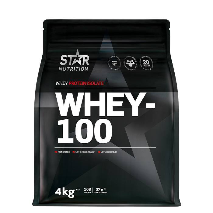 Star Nutrition Whey-100 Vassleprotein 4 kg