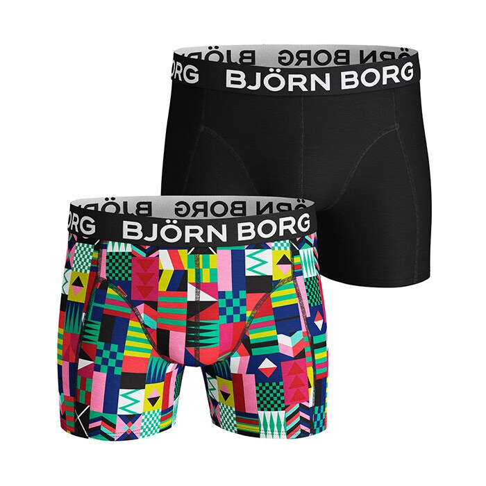 Bild av 2-Pack BB Geo Flag Sammy Shorts, Mint Leaf