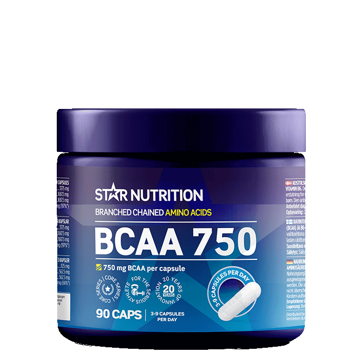 Läs mer om BCAA 750, 90 caps