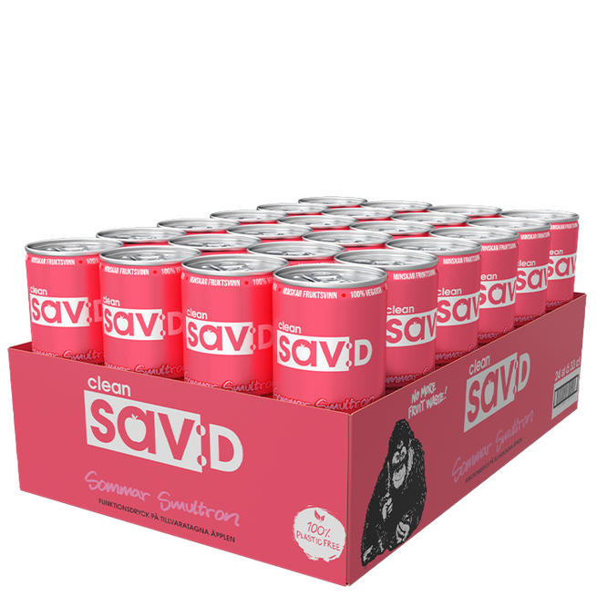 24 st Clean sav-D Flak 330 ml