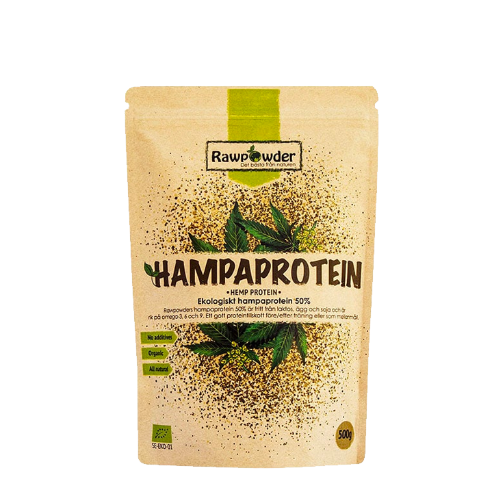 Hampaprotein 50% EKO 500 g