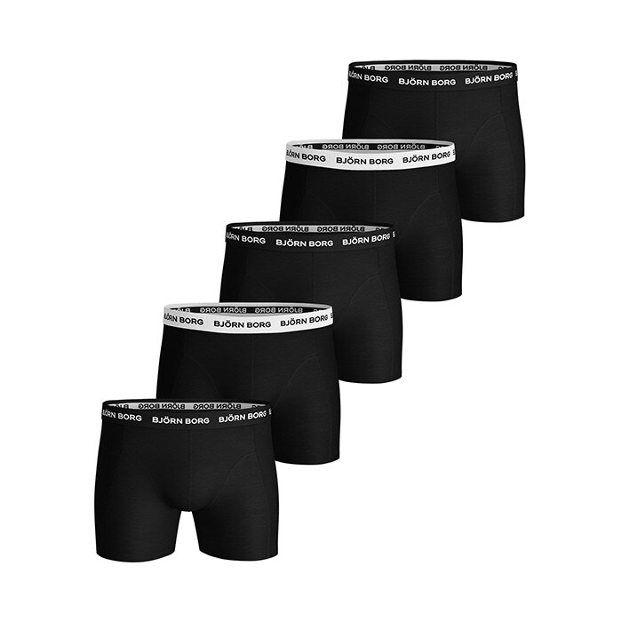 5p Short Shorts Noos Solids Black