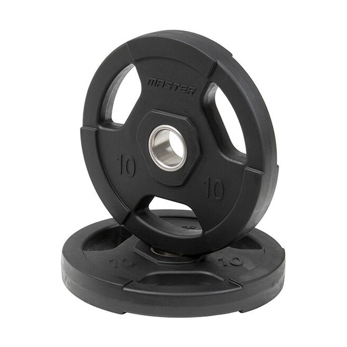 Gummikl&auml;dd Viktskiva 50 mm 1,25&ndash;20 kg